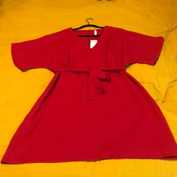 strapless open back dress Suicide Squad(2021) Harley Quinn Red Dress Halloween Carnival Suit Cosplay  Costume main image 0
